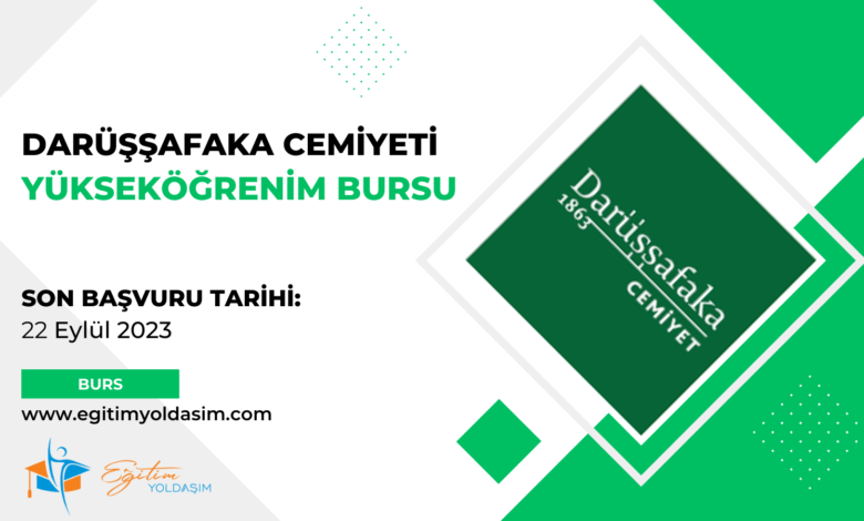 Darüşşafaka Cemiyeti Yükseköğrenim Bursu