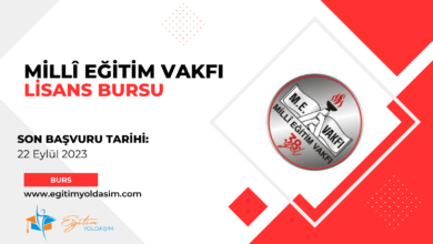 Millî Eğitim Vakfı Lisans Bursu