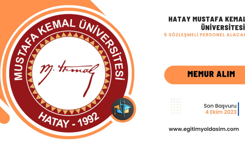 Hatay Mustafa Kemal Üniversitesi