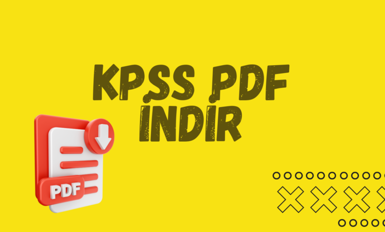 KPSS PDF İNDİR