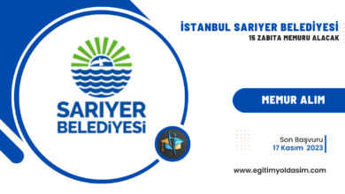 İstanbul Sarıyer Belediyesi 15 zabıta