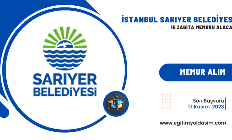 İstanbul Sarıyer Belediyesi 15 zabıta