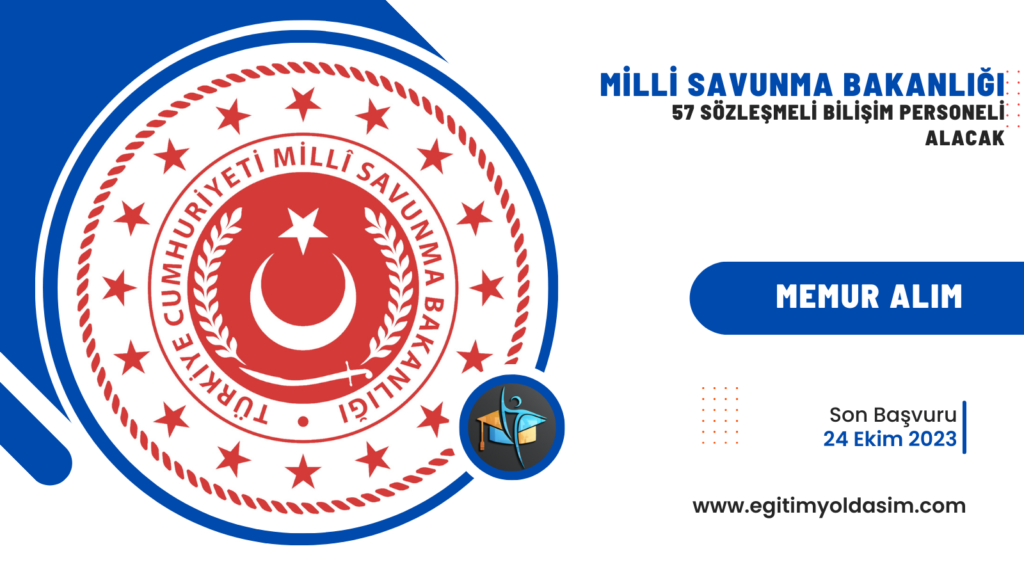 Milli Savunma bakanlığı 57 sözleşmeli 