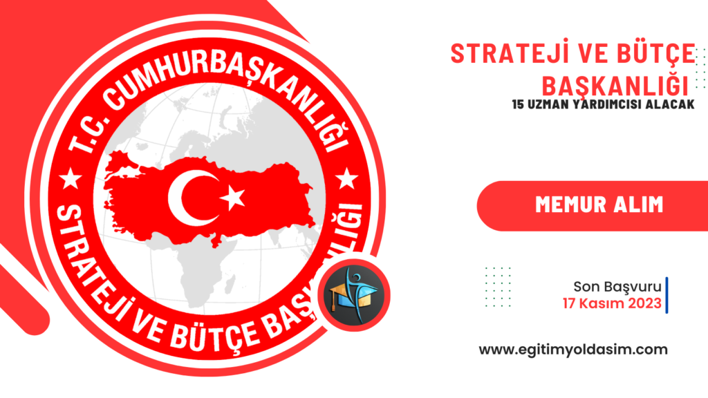 Strateji ve Bütçe Başkanlığı 15 uzman