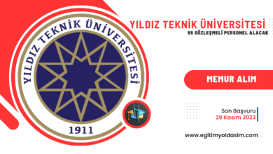 Yıldız Teknik Üniversitesi 55 sözleşmeli