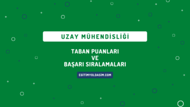 Uzay Mühendisliği Taban Puanları ve Başarı Sıralamaları