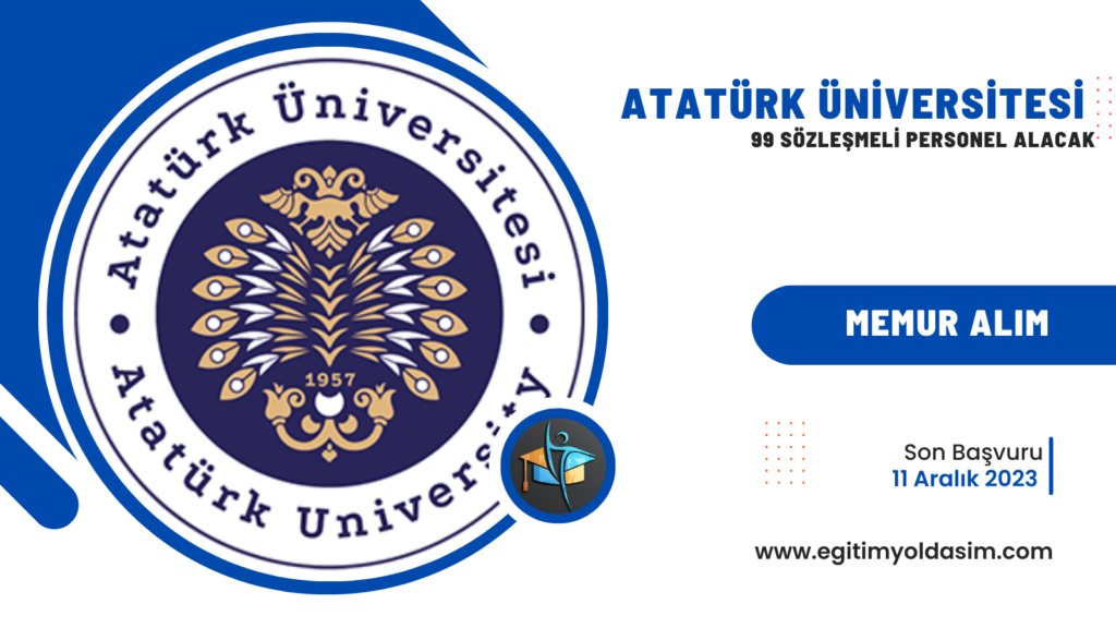 Atatürk Üniversitesi 99 sözleşmeli