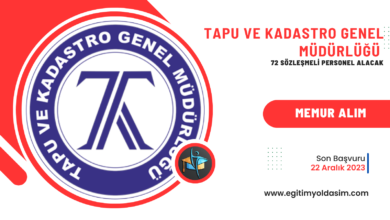 Tapu ve Kadastro Genel Müdürlüğü 72