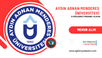 Aydın Adnan Menderes Üniversitesi 12