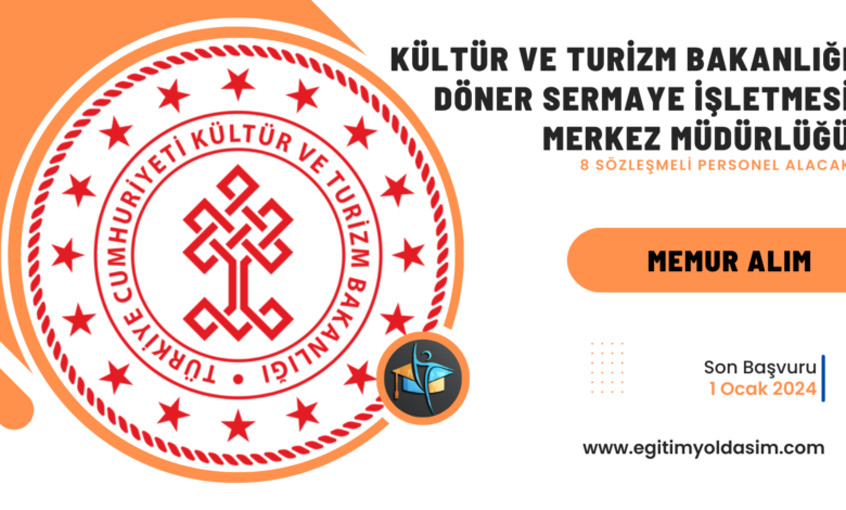 Kültür ve Turizm Bakanlığı Döner Sermaye