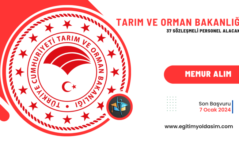 Tarım ve Orman Bakanlığı 37