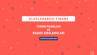 Uluslararası Finans Taban Puanları ve Başarı Sıralamaları