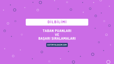 Dilbilimi Taban Puanları ve Başarı Sıralamaları