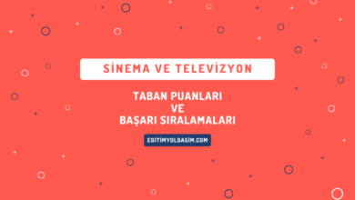 Sinema ve Televizyon Taban Puanları ve Başarı Sıralamaları