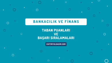 Bankacılık ve Finans Taban Puanları ve Başarı Sıralamaları