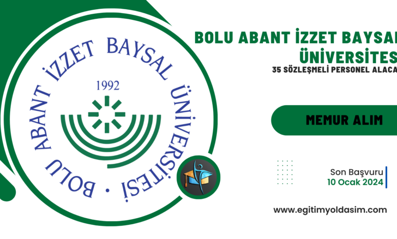 Bolu Abant İzzet Baysal Üniversitesi 35