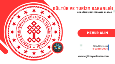 Kültür ve Turizm Bakanlığı 1629