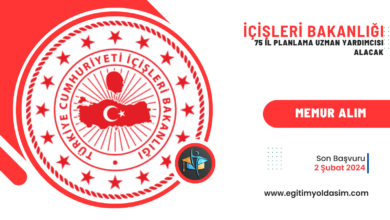 İçişleri Bakanlığı 75 il planlama uzman