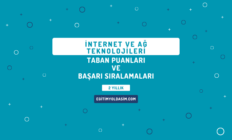 İnternet ve Ağ Teknolojileri Taban Puanları ve Başarı Sıralamaları