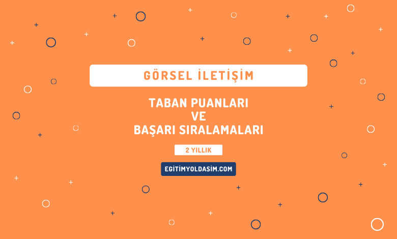 Görsel İletişim Taban Puanları ve Başarı Sıralamaları