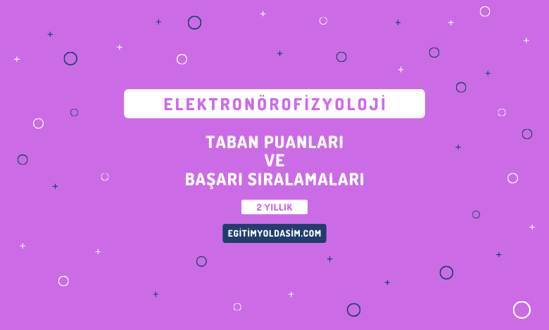 Elektronörofizyoloji Taban Puanları ve Başarı Sıralamaları