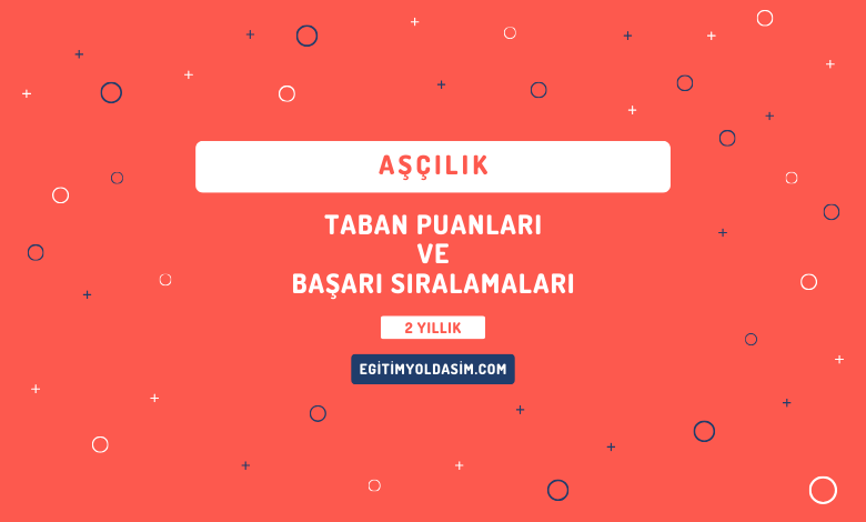 Aşçılık Taban Puanları ve Başarı Sıralamaları