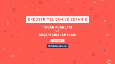 Endüstriyel Cam ve Seramik Taban Puanları ve Başarı Sıralamaları