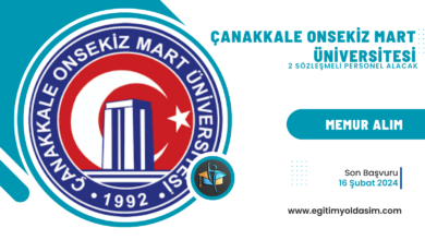 Çanakkale Onsekiz Mart Üniversitesi 2