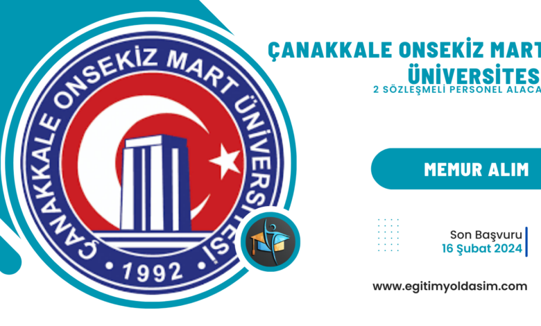 Çanakkale Onsekiz Mart Üniversitesi 2