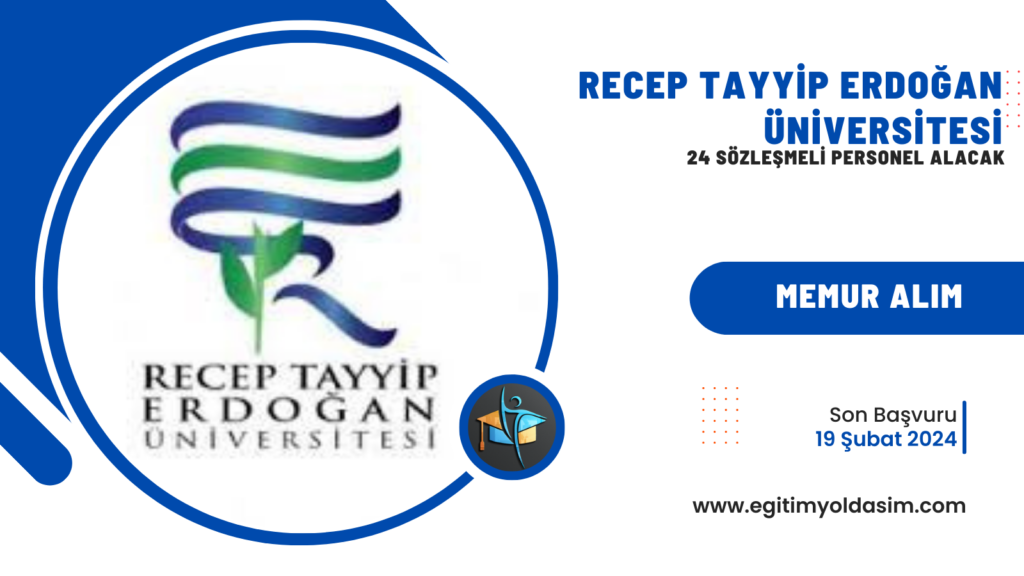 Recep Tayyip Erdoğan Üniversitesi 24