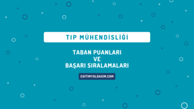 Tıp Mühendisliği Taban Puanları ve Başarı Sıralamaları