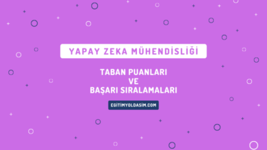 Yapay Zeka Mühendisliği Taban Puanları ve Başarı Sıralamaları