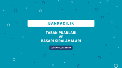 Bankacılık Taban Puanları ve Başarı Sıralamaları