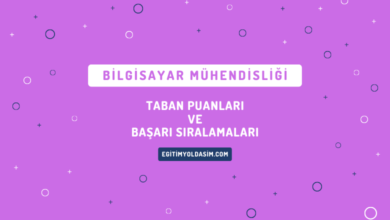 Bilgisayar Mühendisliği Taban Puanları ve Başarı Sıralamaları