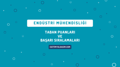 Endüstri Mühendisliği Taban Puanları ve Başarı Sıralamaları