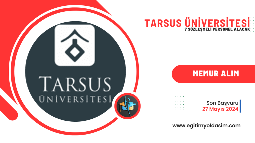 Tarsus Üniversitesi 7 sözleşmeli personel 