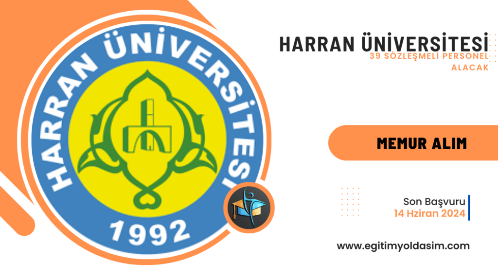 Harran Üniversitesi 39 sözleşmeli 